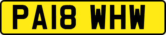 PA18WHW