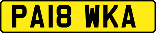 PA18WKA