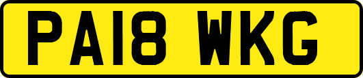 PA18WKG
