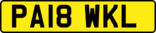 PA18WKL