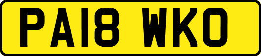 PA18WKO