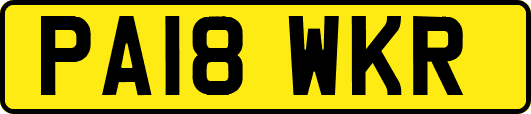 PA18WKR