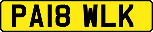 PA18WLK