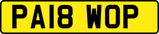 PA18WOP