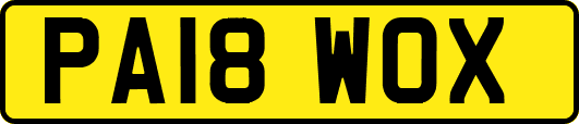 PA18WOX