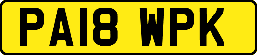 PA18WPK