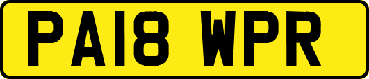PA18WPR