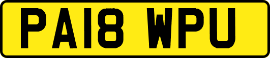 PA18WPU