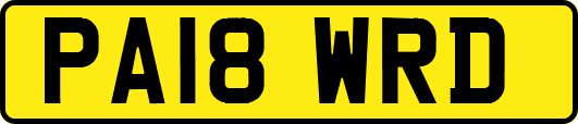 PA18WRD