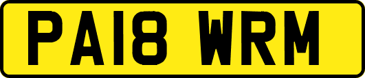 PA18WRM