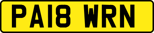 PA18WRN