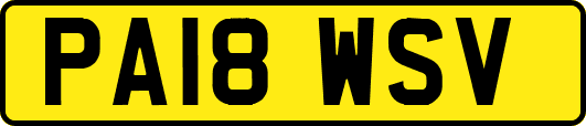 PA18WSV