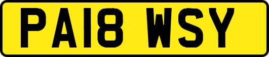 PA18WSY