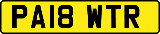 PA18WTR