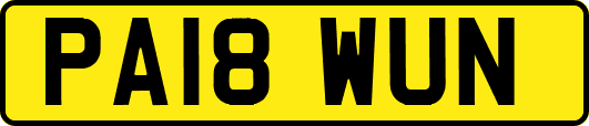 PA18WUN