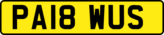 PA18WUS
