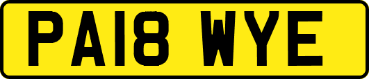 PA18WYE