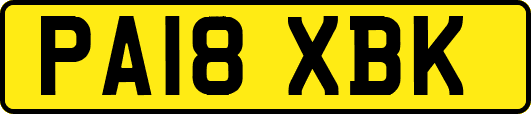 PA18XBK