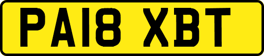 PA18XBT