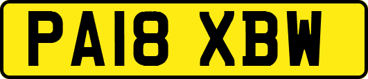 PA18XBW