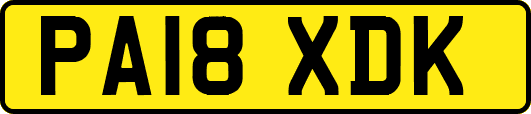 PA18XDK