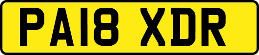 PA18XDR