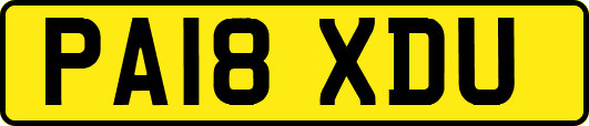 PA18XDU