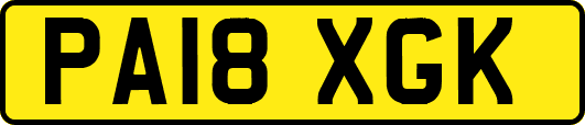 PA18XGK