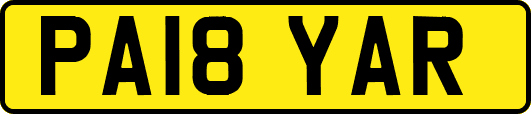 PA18YAR