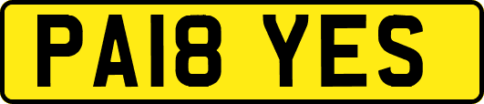 PA18YES