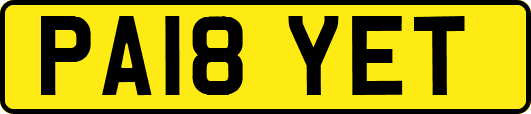 PA18YET