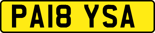 PA18YSA