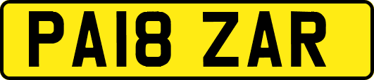PA18ZAR