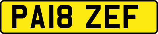 PA18ZEF