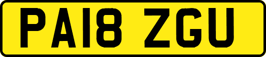 PA18ZGU