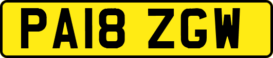 PA18ZGW