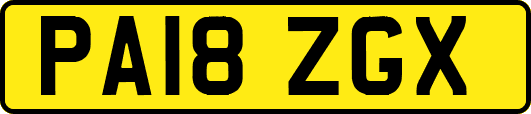 PA18ZGX