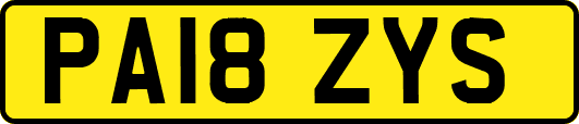 PA18ZYS