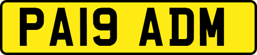 PA19ADM