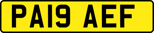 PA19AEF