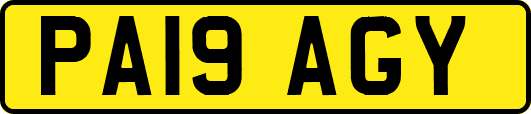 PA19AGY