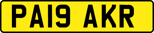 PA19AKR