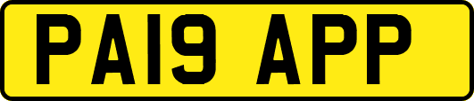PA19APP