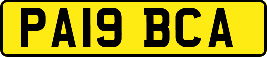 PA19BCA