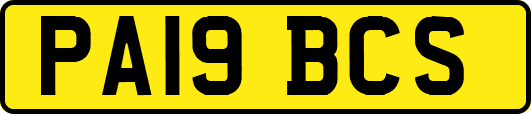 PA19BCS