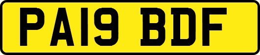 PA19BDF