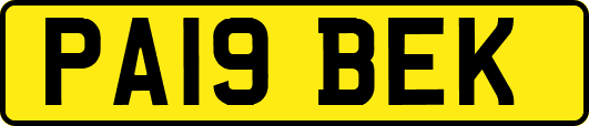 PA19BEK
