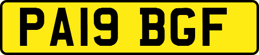 PA19BGF