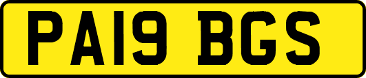 PA19BGS