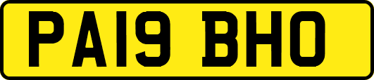 PA19BHO